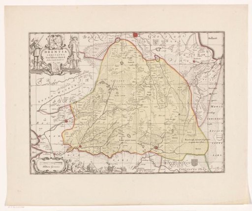 Map of Drenthe