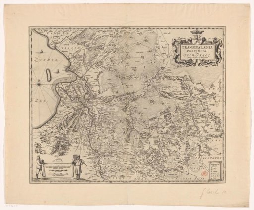 Map of Overijssel