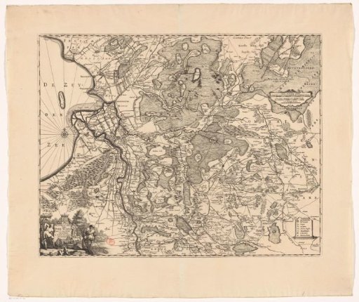 Map of Overijssel