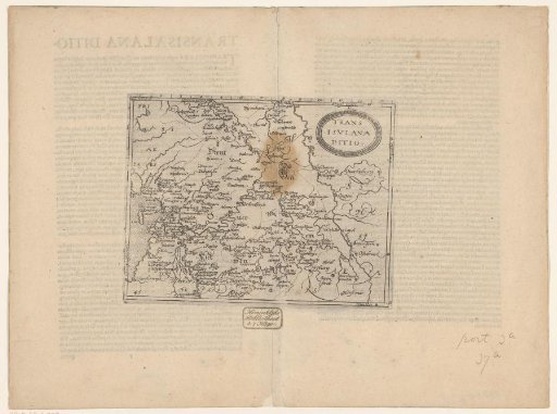 Map of Overijssel and Drenthe