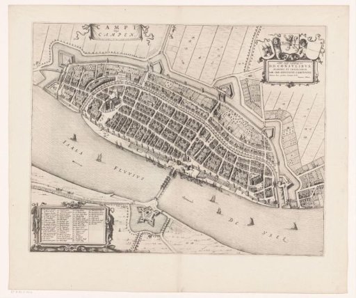 Map of Kampen