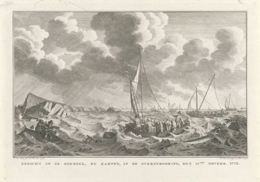 Flood at Kampen, 1775