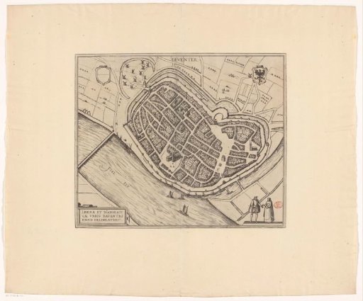 Map of Deventer