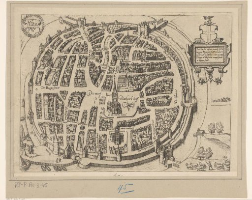 Map of Zwolle