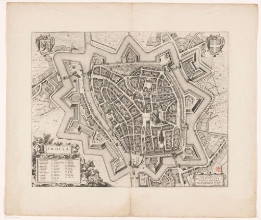 Map of Zwolle