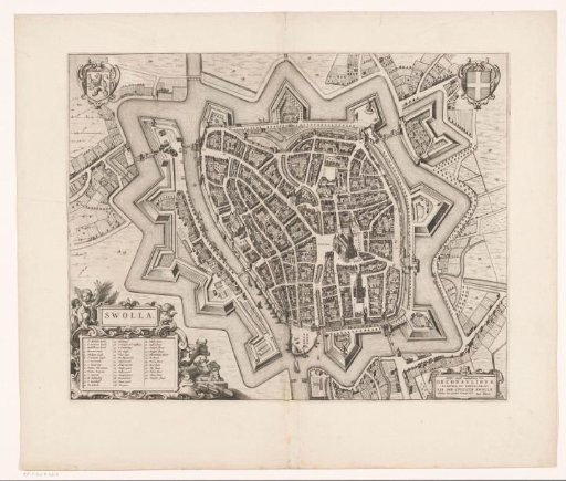 Map of Zwolle