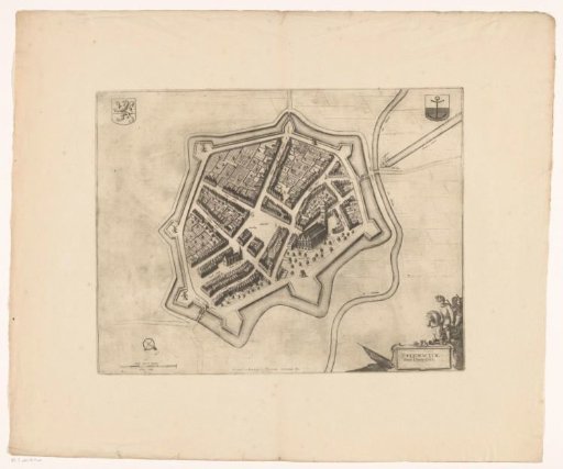 Map of Steenwijk