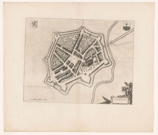 Map of Steenwijk