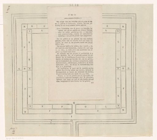 Plan and description of the second establishment of the Maatschappij van Weldadigheid in Veenhuizen