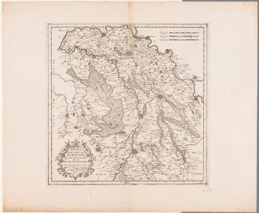 Map of the Overkwartier of Gelre