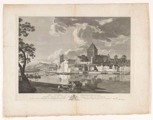 View of the Valkhof in Nijmegen