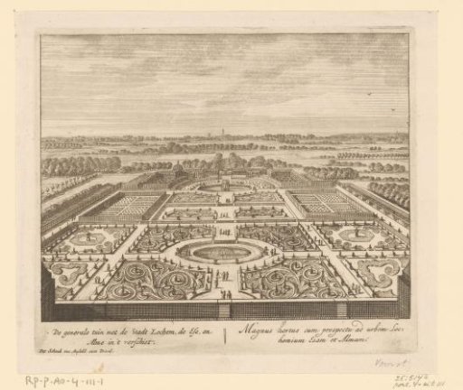 View of the Gardens of Huis de Voorst