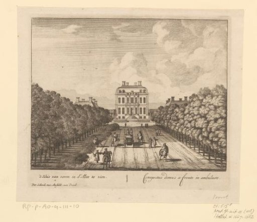 View of Huis de Voorst from the driveway