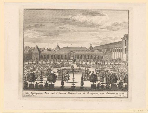 View of the Queen's Garden at Het Loo Palace