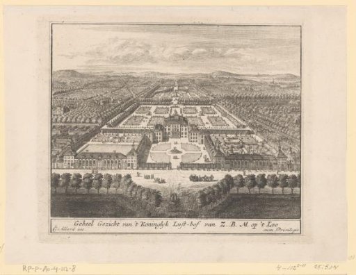 Aerial view of Het Loo Palace