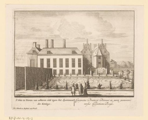 View of the rear of the Hof te Dieren
