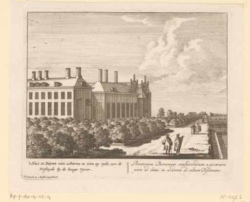 View of the rear of the Hof te Dieren