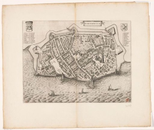 Plan of Harderwijk