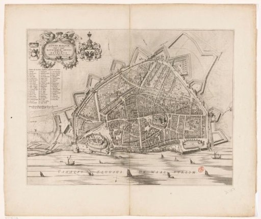 Map of Nijmegen