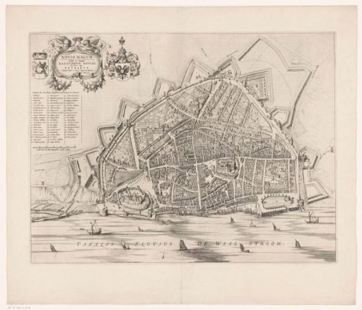 Map of Nijmegen