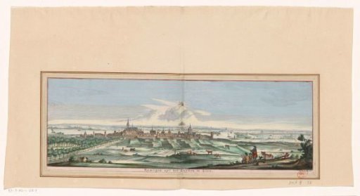 View of Nijmegen from the south