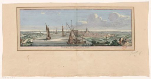 View of Nijmegen from the west