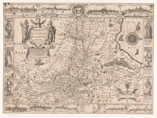 Map of Gelderland