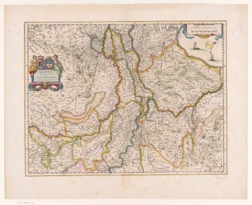 Map of Gelderland
