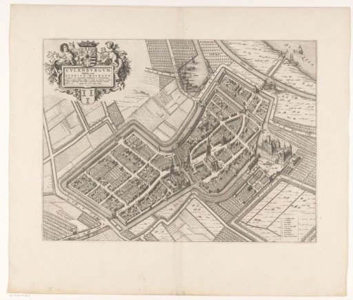 Map of Culemborg