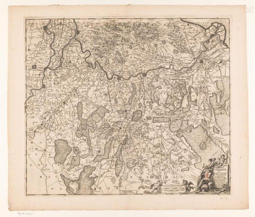 Map of the County of Zutphen