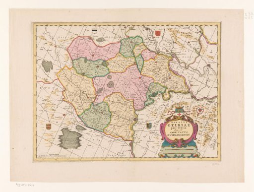 Map of the County of Zutphen