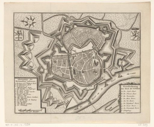 Plan of Zutphen