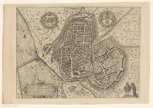 Map of Zutphen