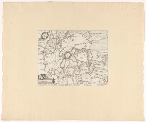 Map of the siege of Groenlo, 1627