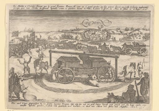The Capture of Lochem by Spinola and the bread carts in his army, 1606