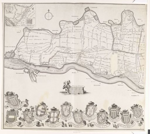 Map of the Tielerwaard (left part)