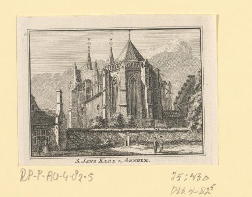 View of the St. John's Church in Arnhem
