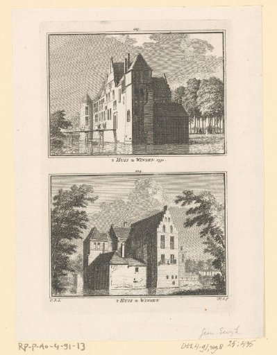 Two views of Huis te Winssen