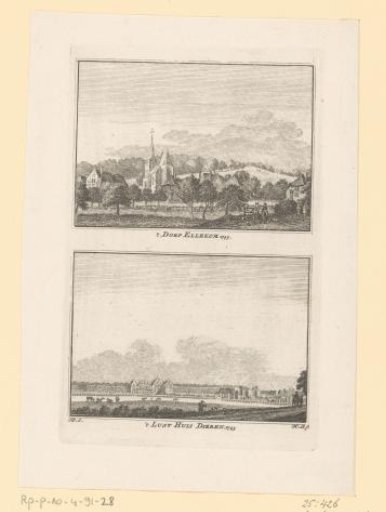 View of Ellecom and view of the House at Dieren
