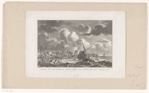 Storm and High Tide at Elburg, 1776