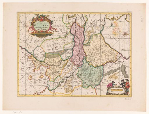 Map of Gelderland