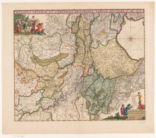 Map of Gelderland