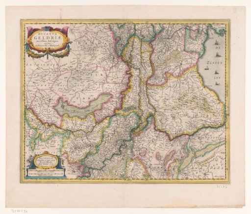 Map of Gelderland