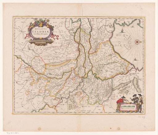 Map of Gelderland