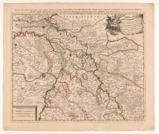 Map of Gelderland