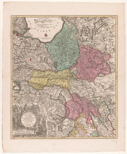 Map of Gelderland
