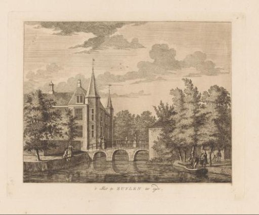View of Zuylen Castle