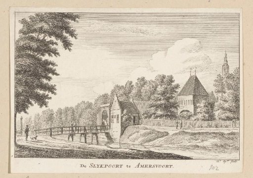 View of the Slijkpoort in Amersfoort