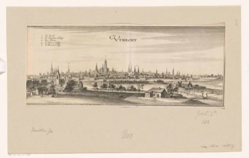City view of Utrecht