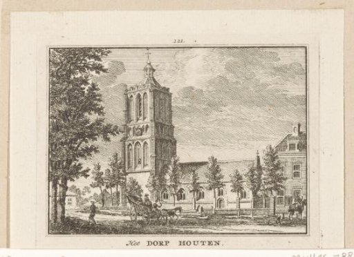 View of the Pleinkerk at Houten